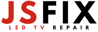 JS Fix LED TV Repair Logo Black